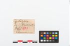 Etikett zu Bronzearmreif (NHMW-PRAE-024695)